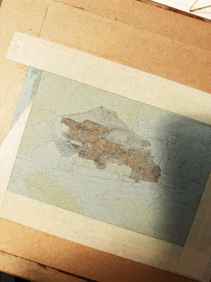 Vintage Mixed Media Artwork