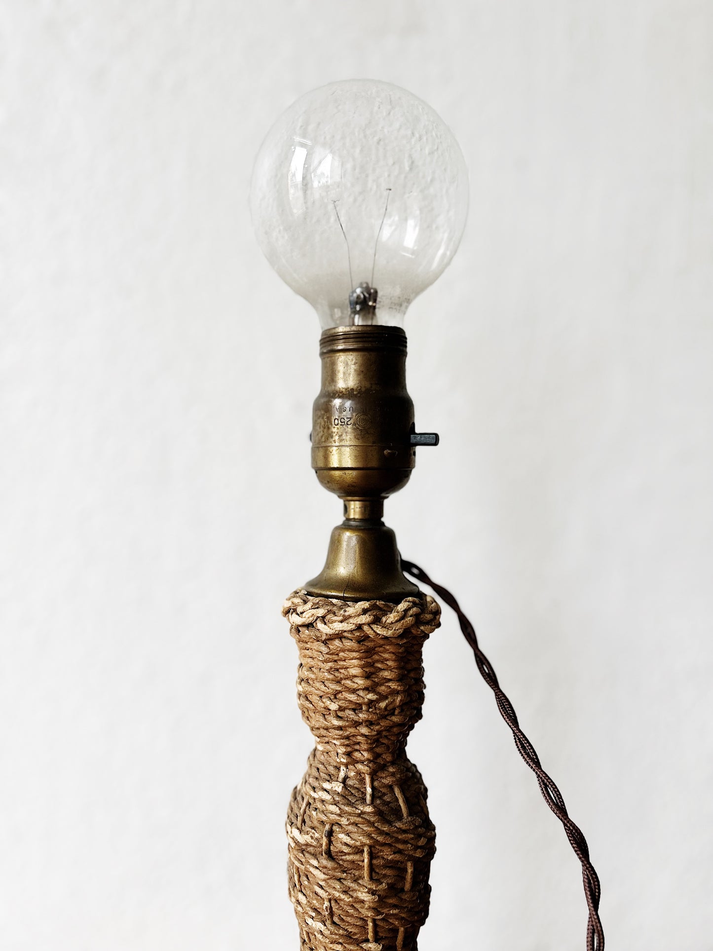 Antique Rope Lamp