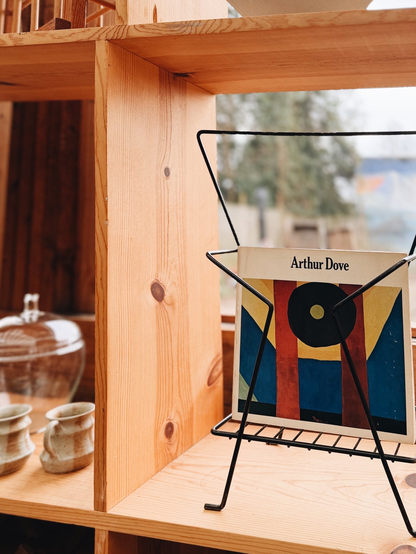 Mid Century Geometric Rack