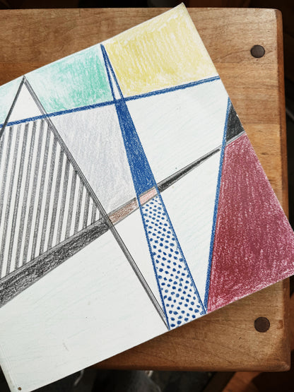 Vintage MOMA Drawings of Roy Lichtenstein