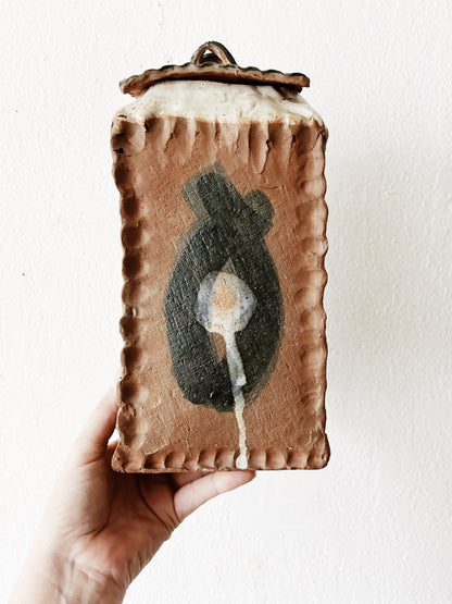 Hand Built Art Pottery Vessel