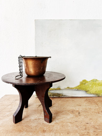 Vintage Handmade Wood Stand