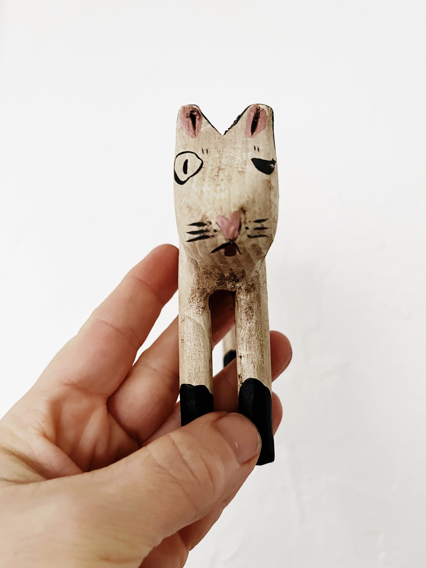 Vintage Ted and Reb Nichols Folk Art Animal