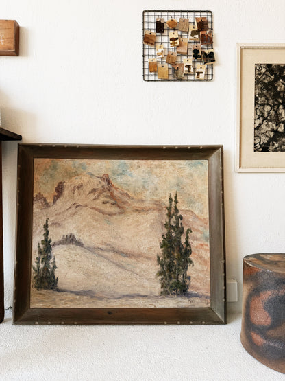 Mid Century Woodsen 'Woody' Tallman Landscape Painting