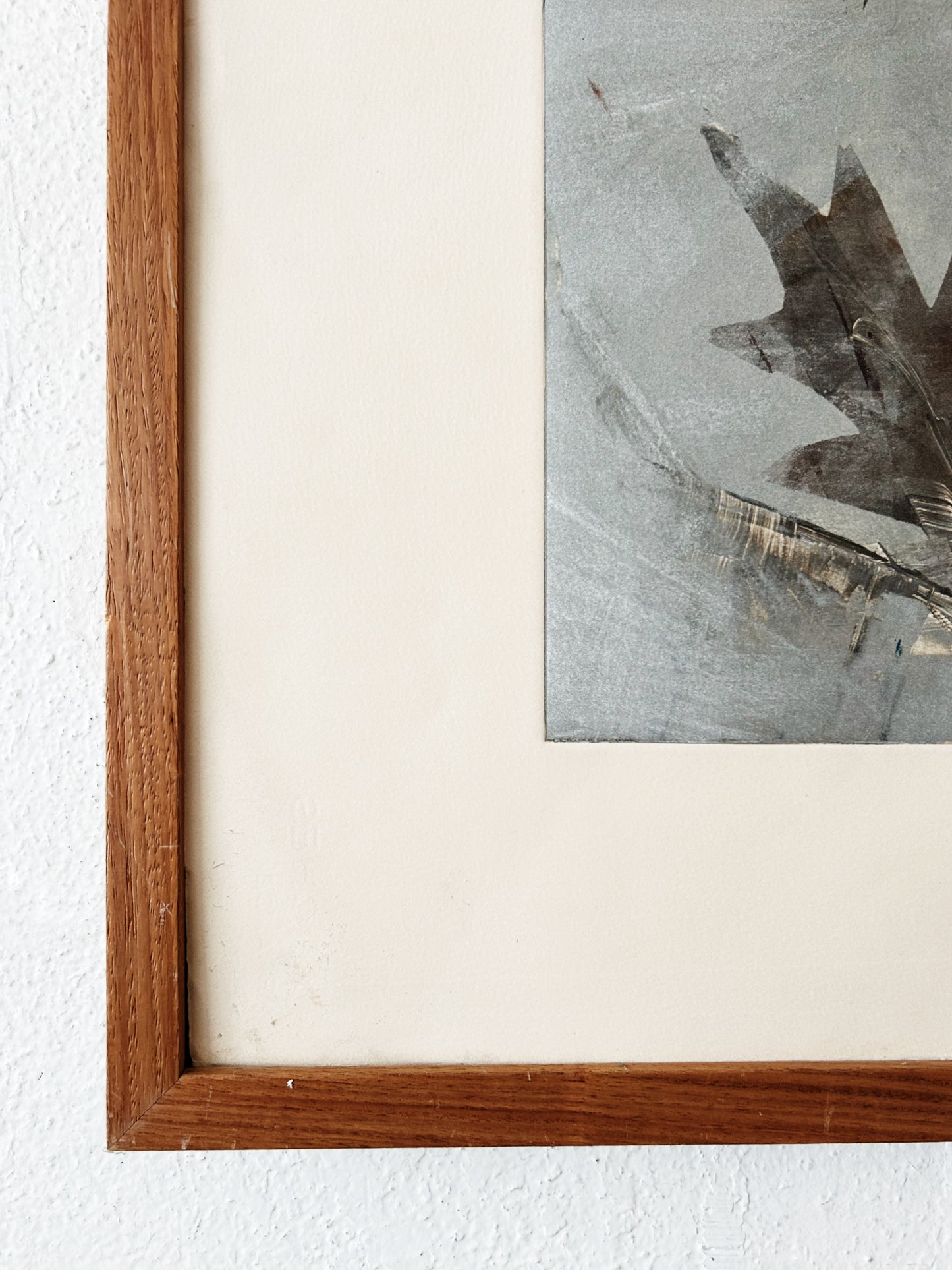 Large Vintage Botanical Etching