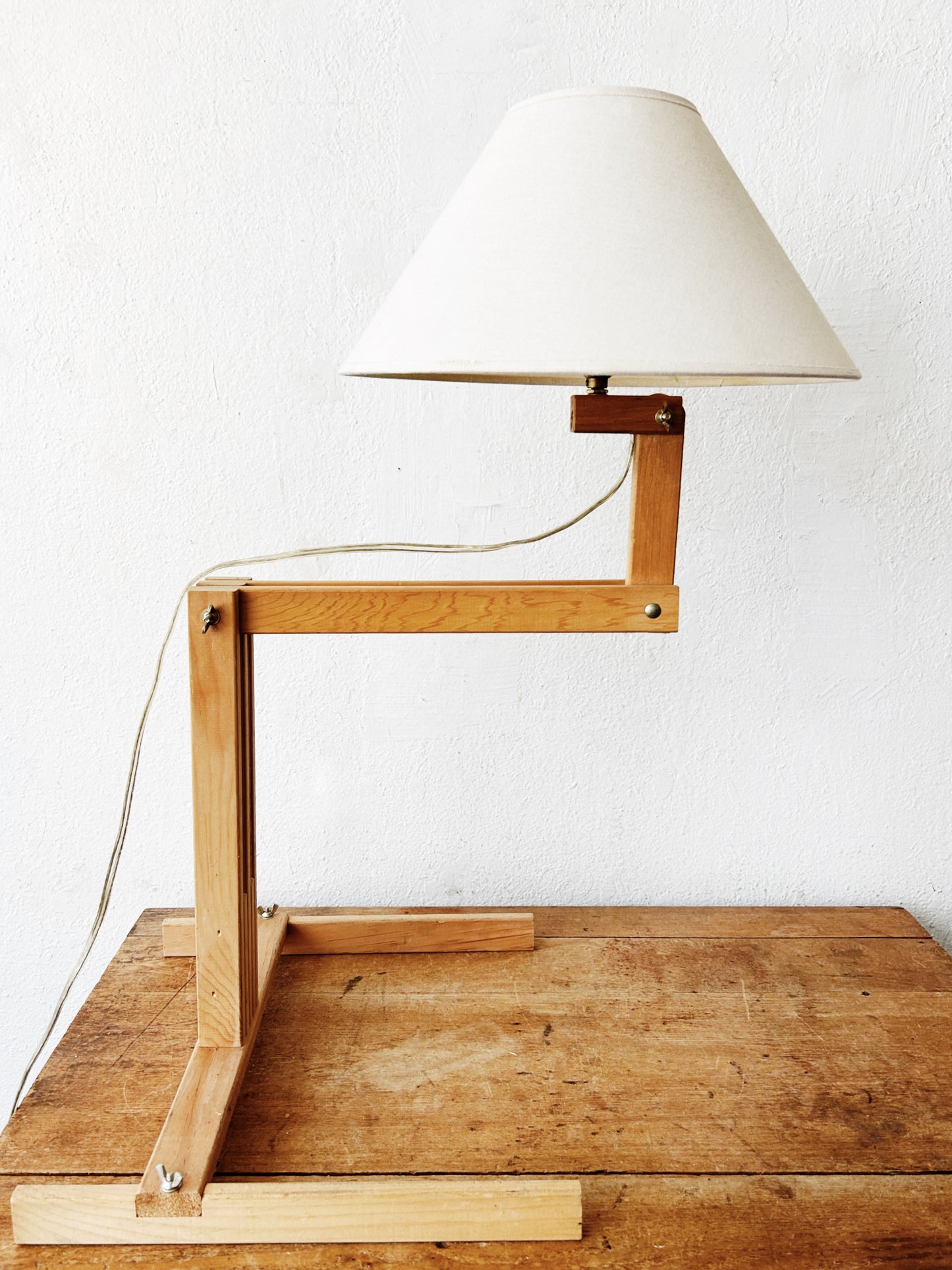 1970s Craft Modern Lamp