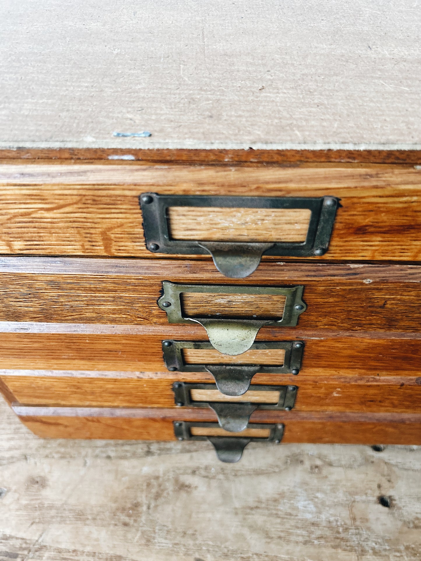 Vintage Flat File