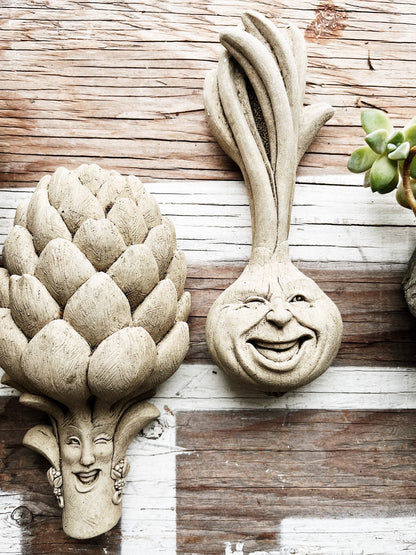 Artisan Made Veggie Faces