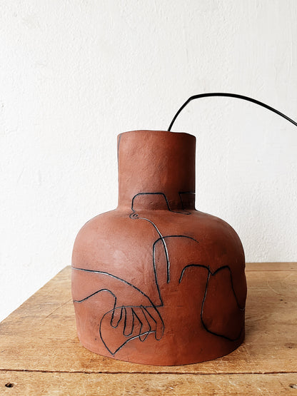 Rebecca Boraz Ceramic Pendant Lamp