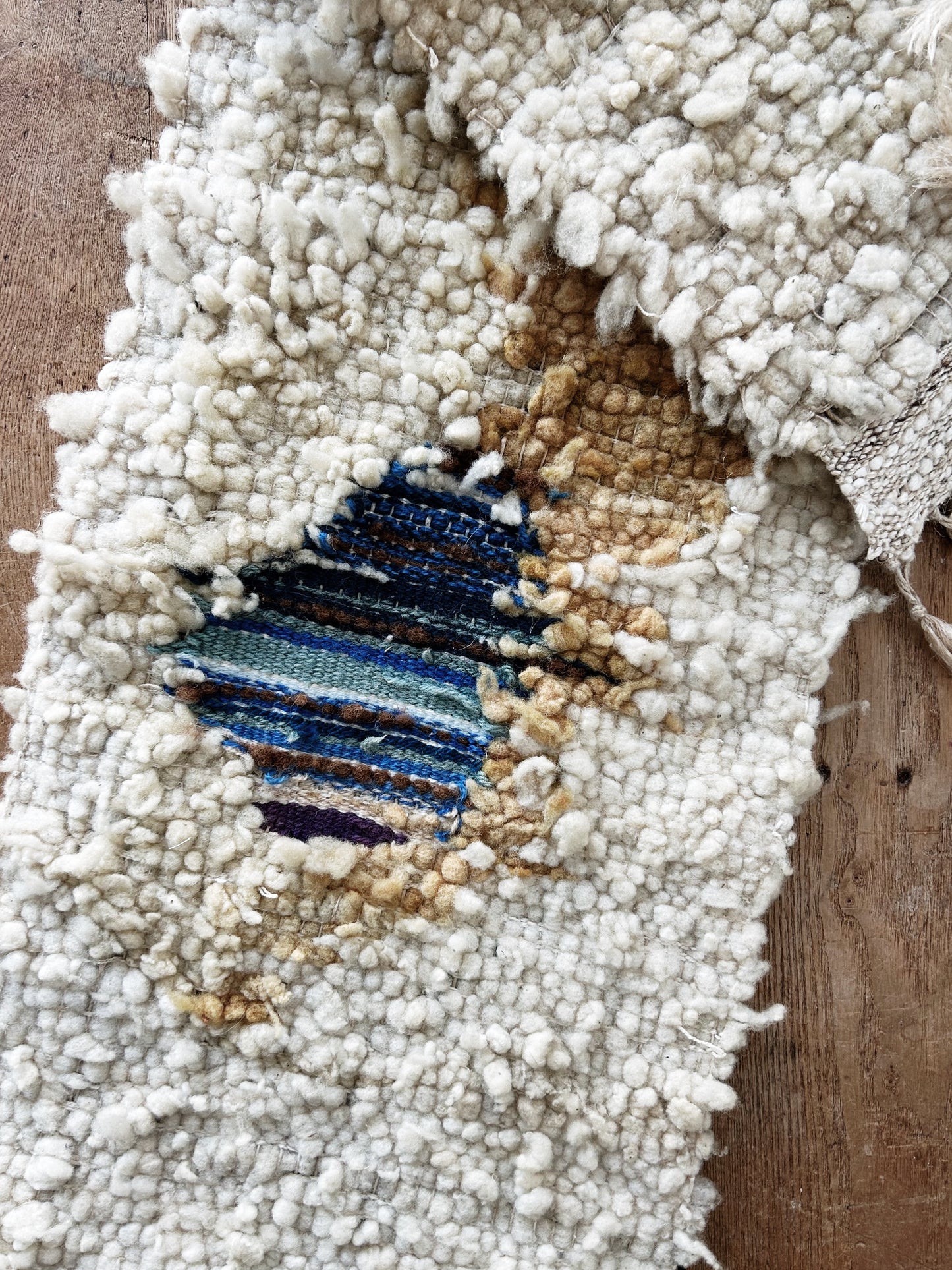 Vintage PNW Artisan Made Fiber Art
