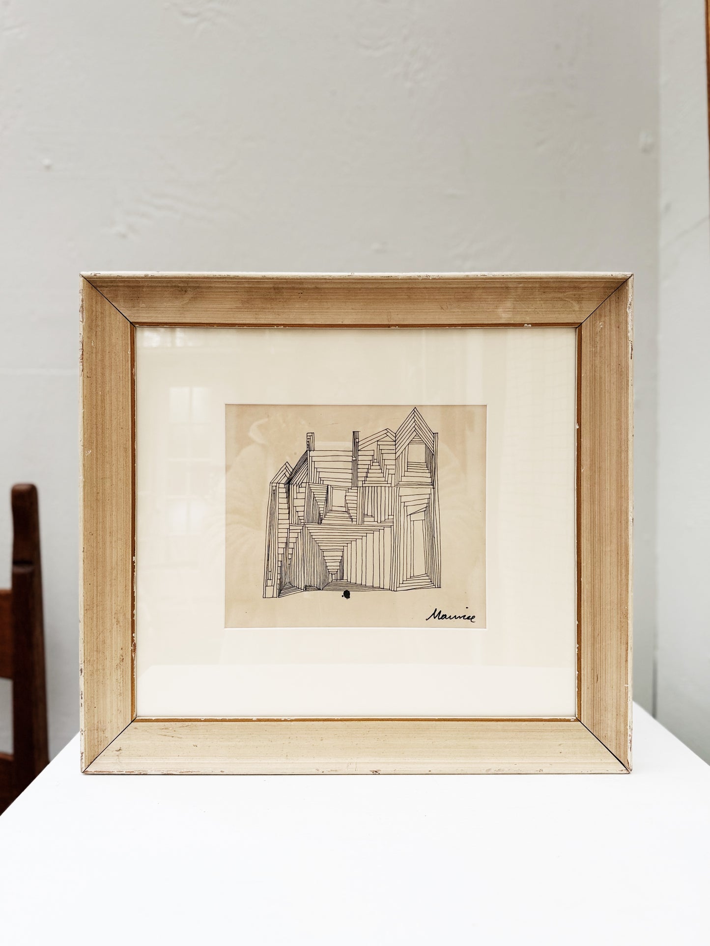 Vintage Pen and Ink Drawing