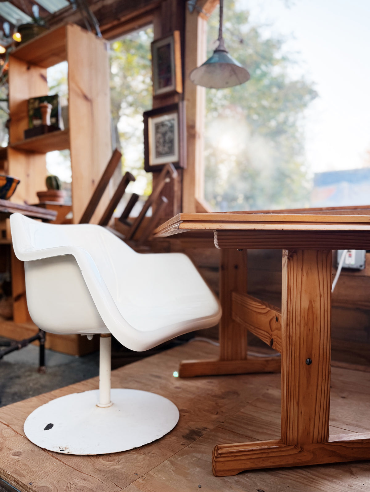 Handbuilt Low Trestle Table