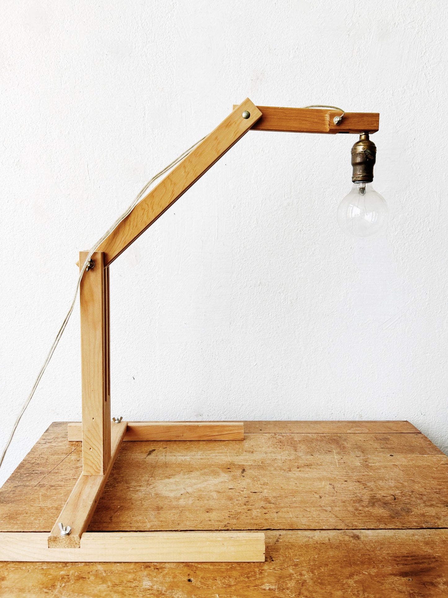 1970s Craft Modern Lamp