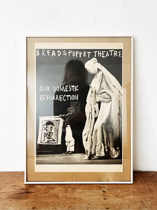 Rare Vintage Bread and Puppet Theatre Poster