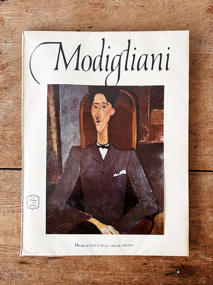 Vintage Abram’s Art Large Modigliani Folio