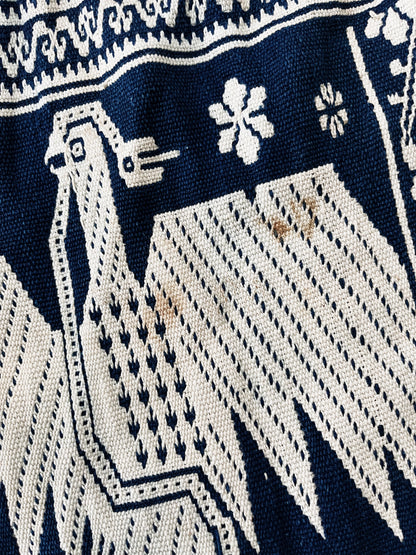 Vintage Otomi Folk Bag