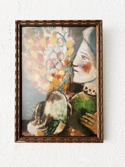 Vintage Framed Marc Chagall Print