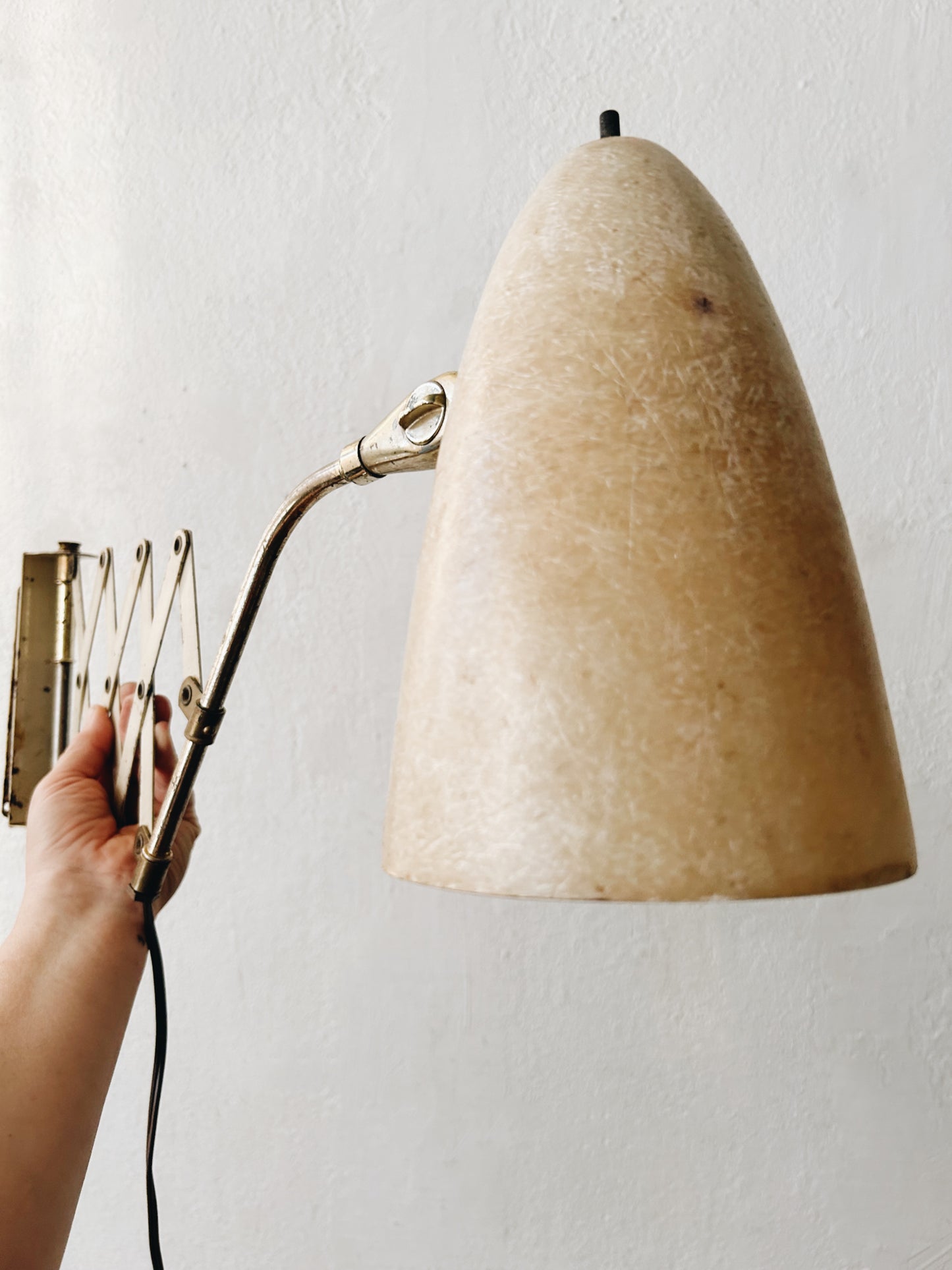 Mid Century Scissor Lamp