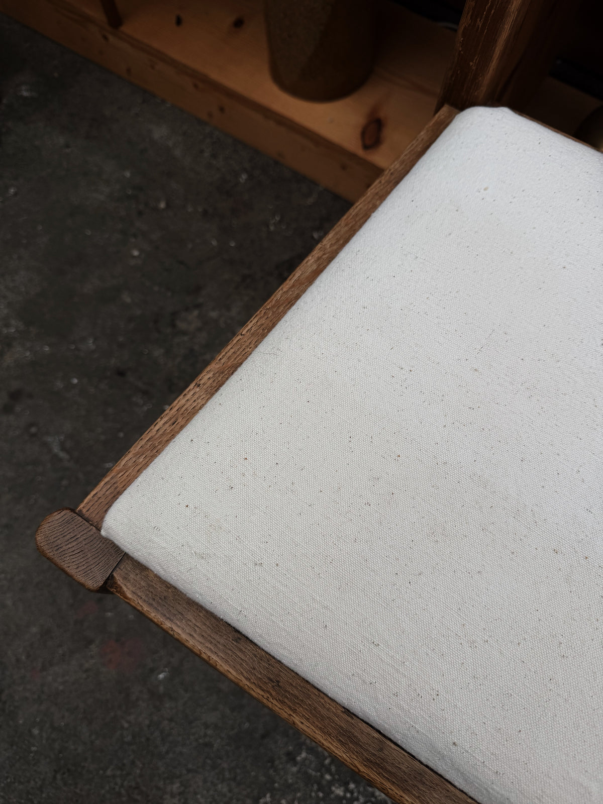Pair Vintage Danish Ladderback Chairs