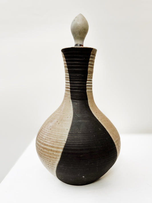 Mid Century Rose Wasserstrom Decanter