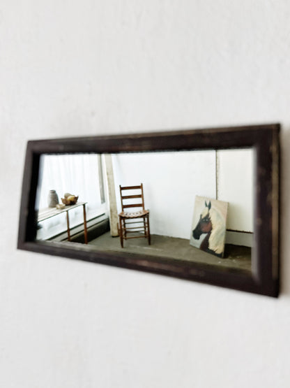 Antique Trapezoidal Mirror