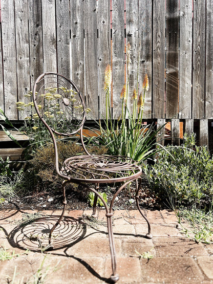 Artisan Made Iron Chair