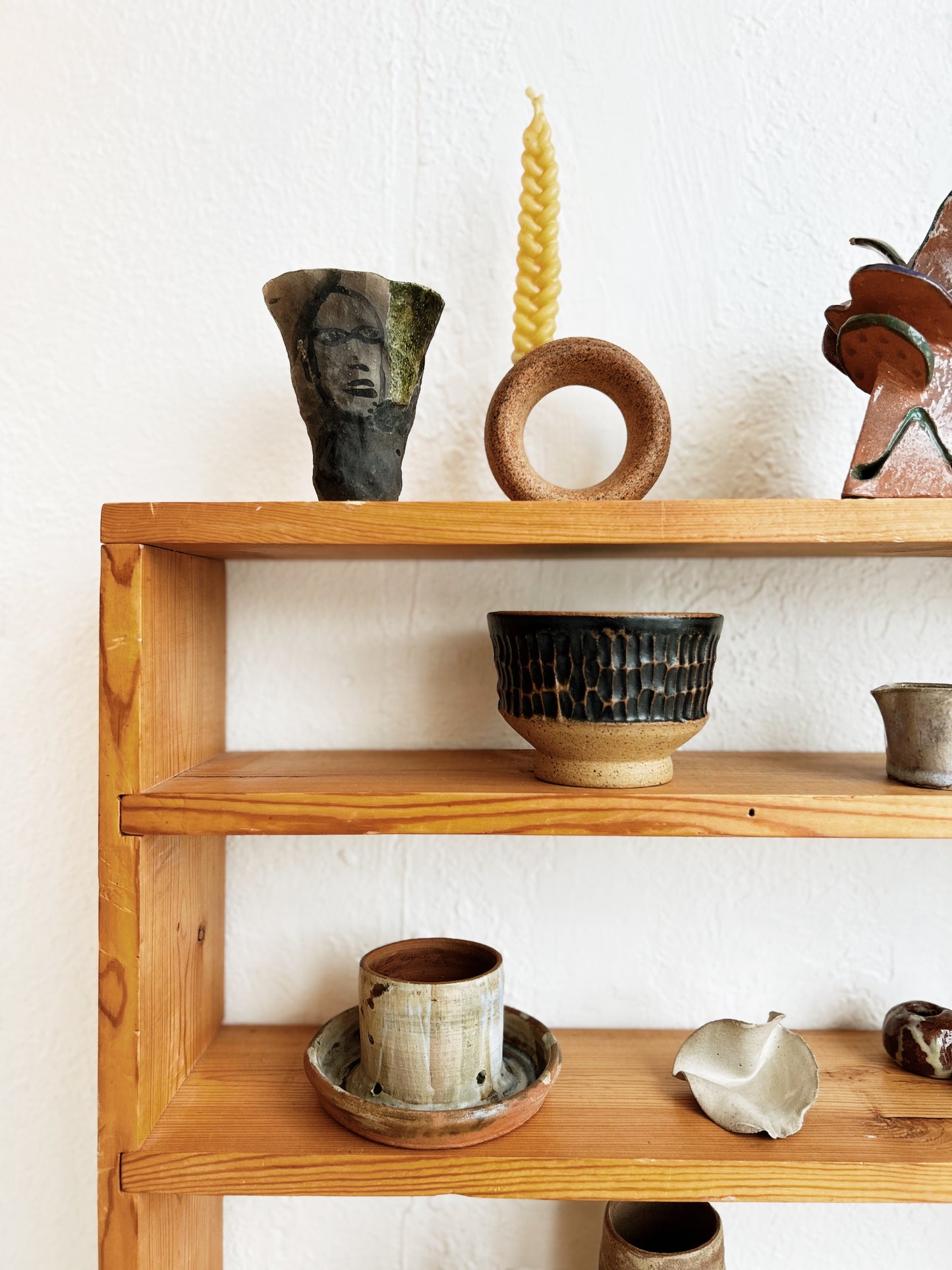 Handmade Figural Cup