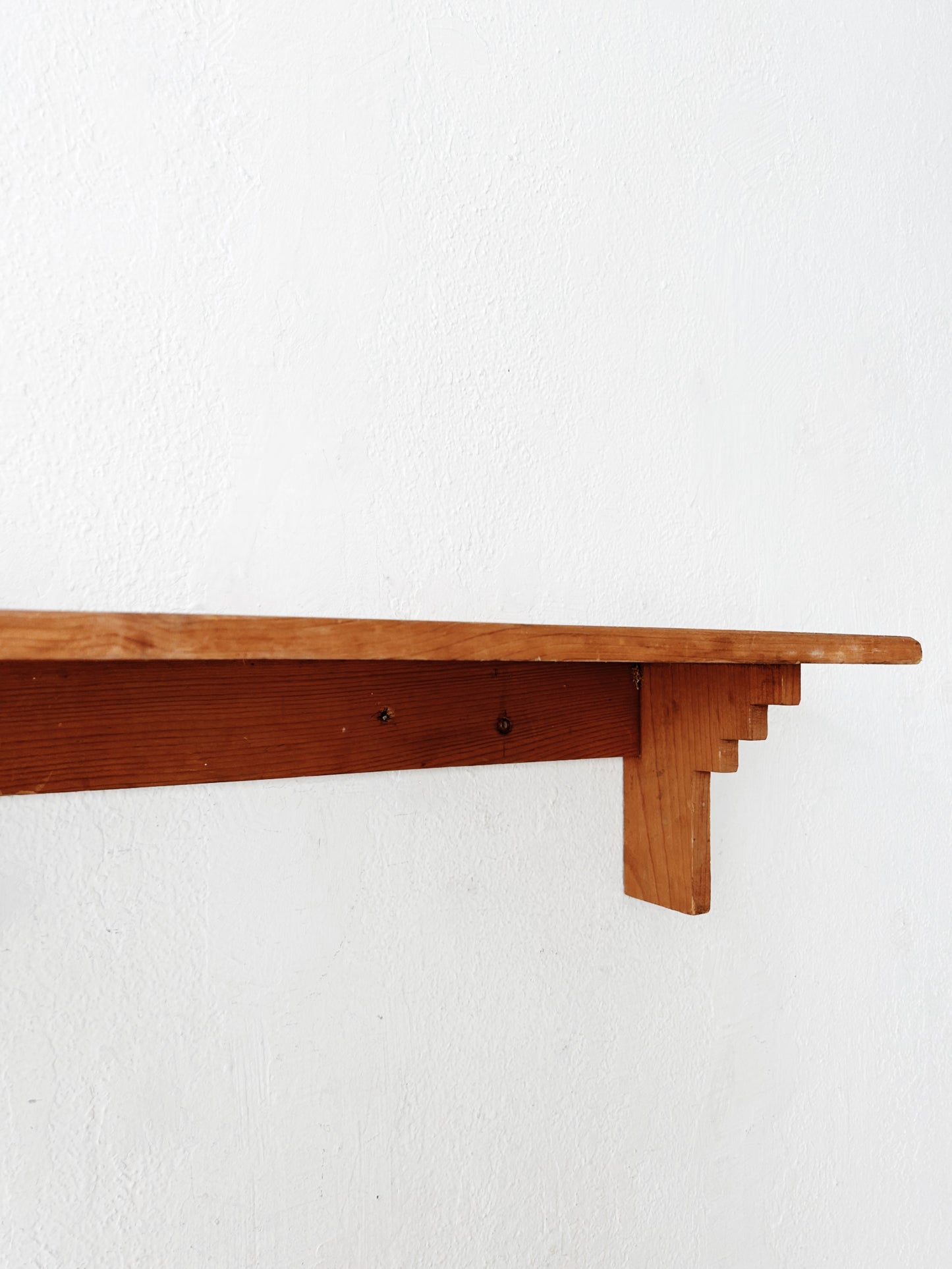 Vintage Wood Wall Shelf
