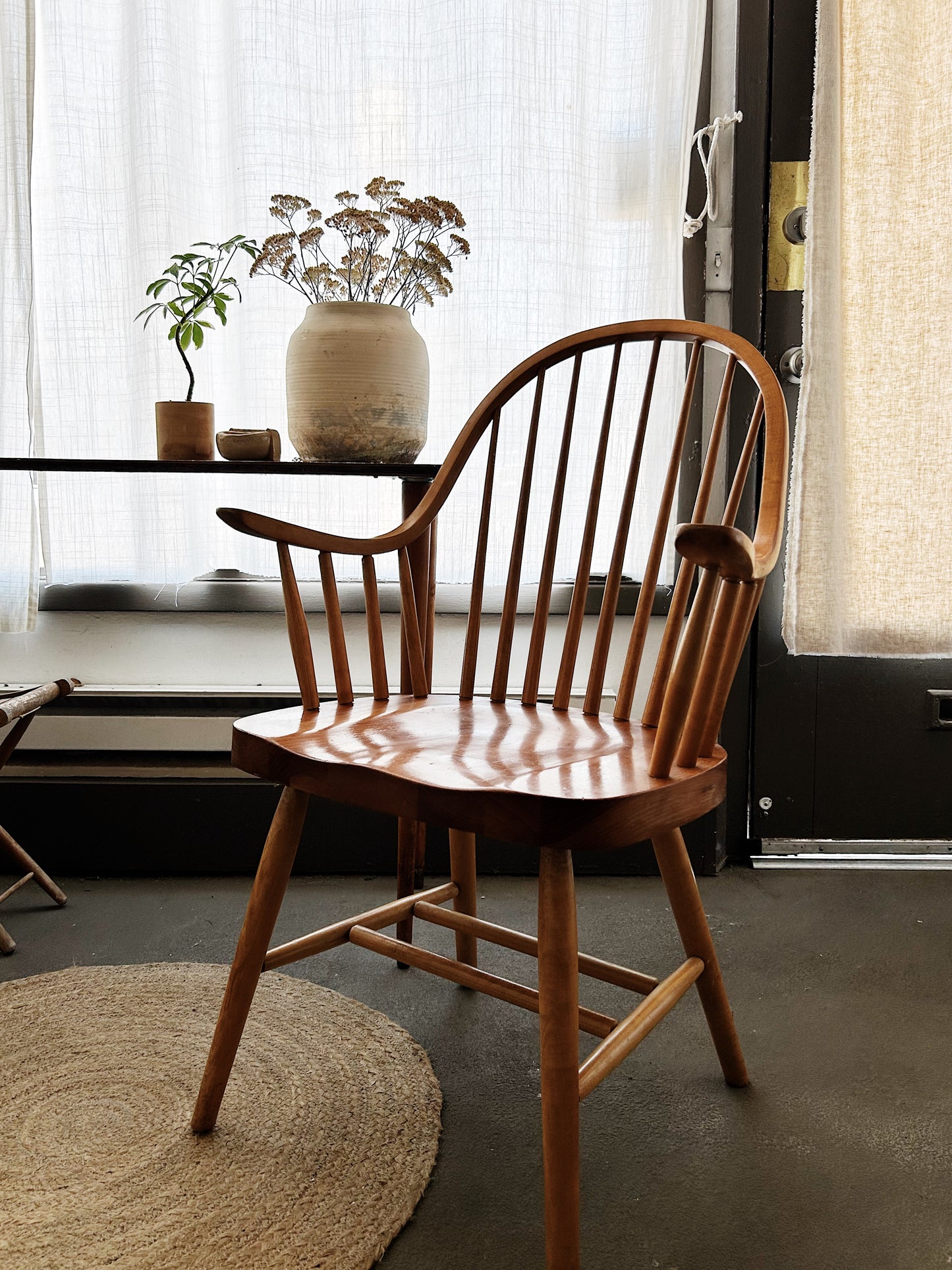 Vintage Amish Spindle Chair