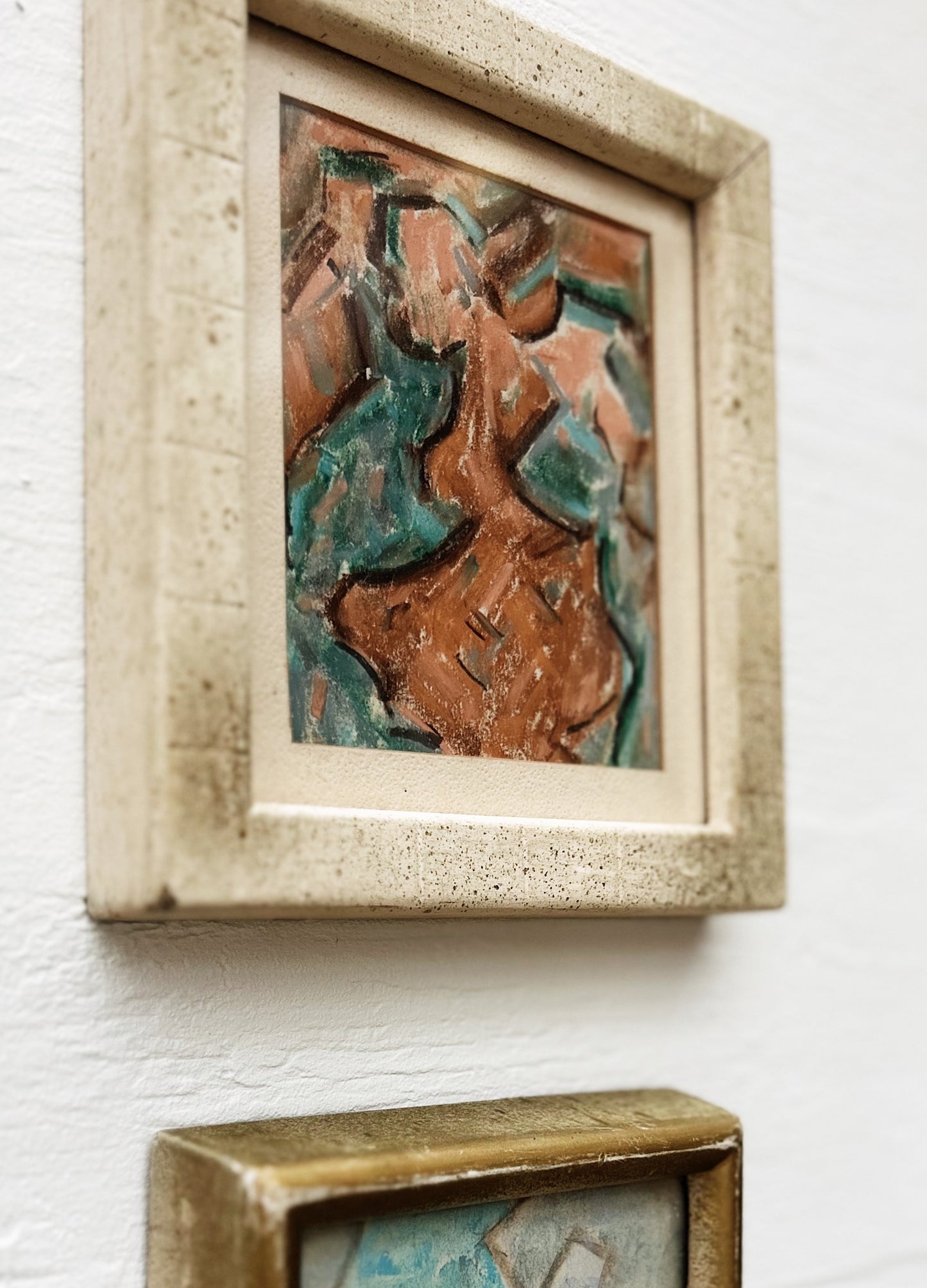 Original Mid Century Woody Tallman Mini Paintings