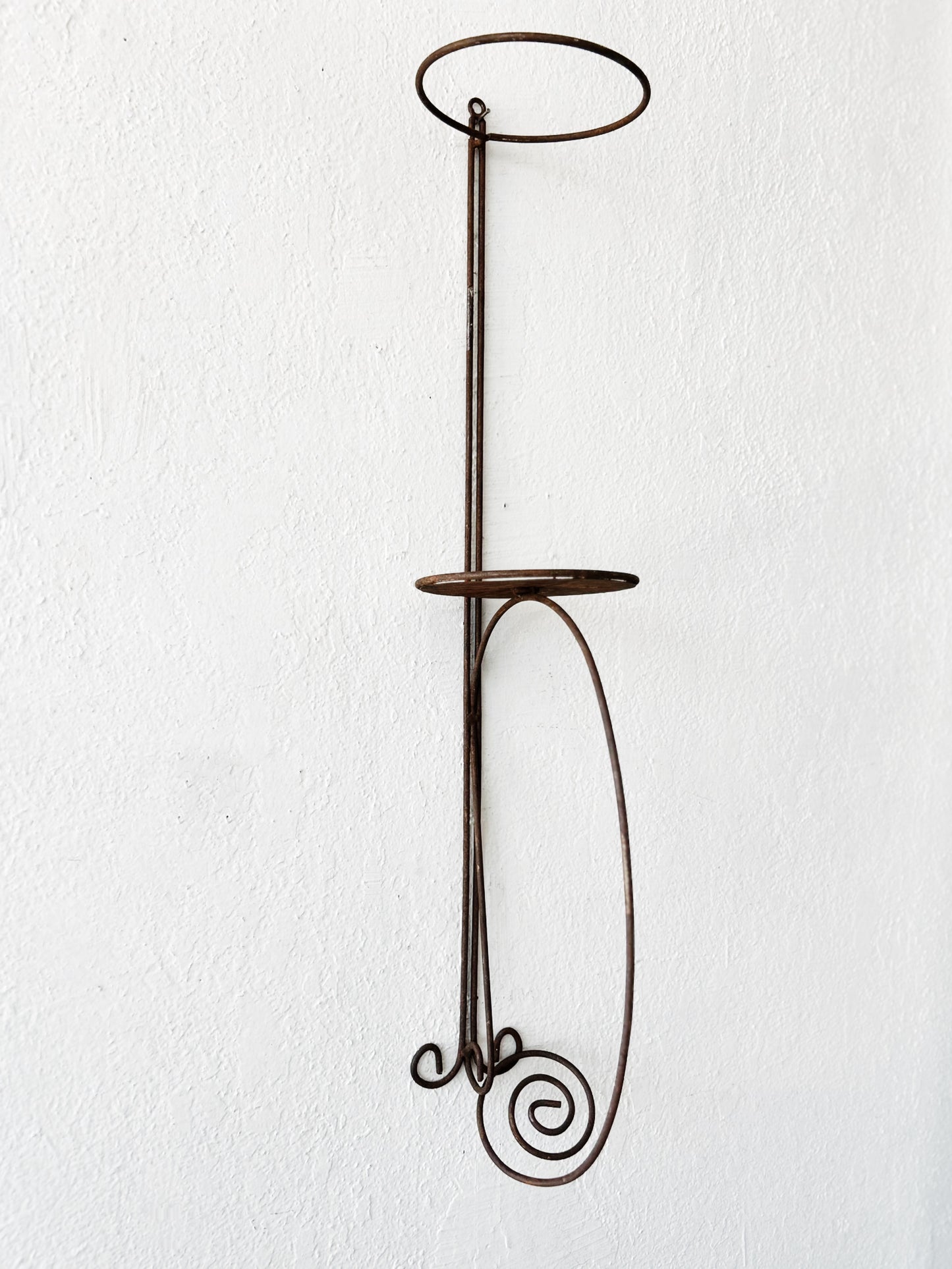 Vintage Iron Wall Shelf