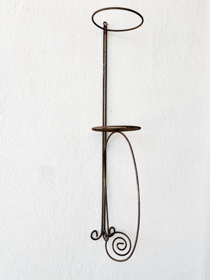 Vintage Iron Wall Shelf