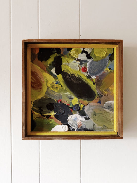 Vintage Abstract Expressionist Painting