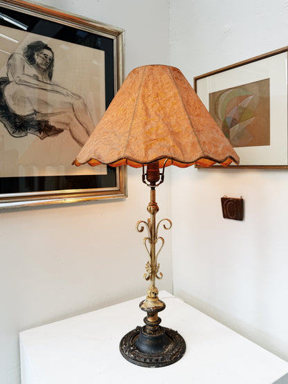 Vintage Italianate Cast Iron Lamp