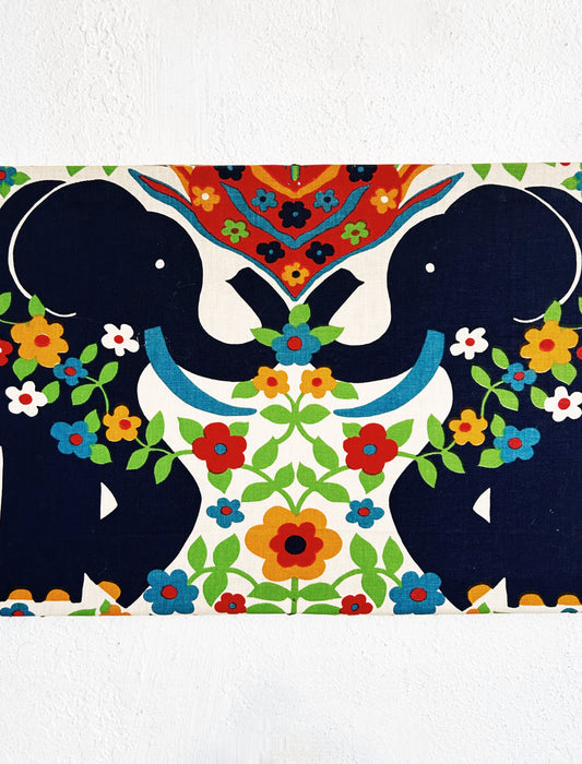 Vintage Danish Silkscreen Textile