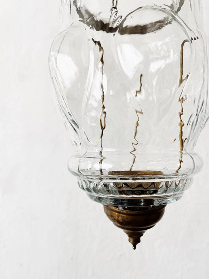 Vintage Pressed Glass Lantern