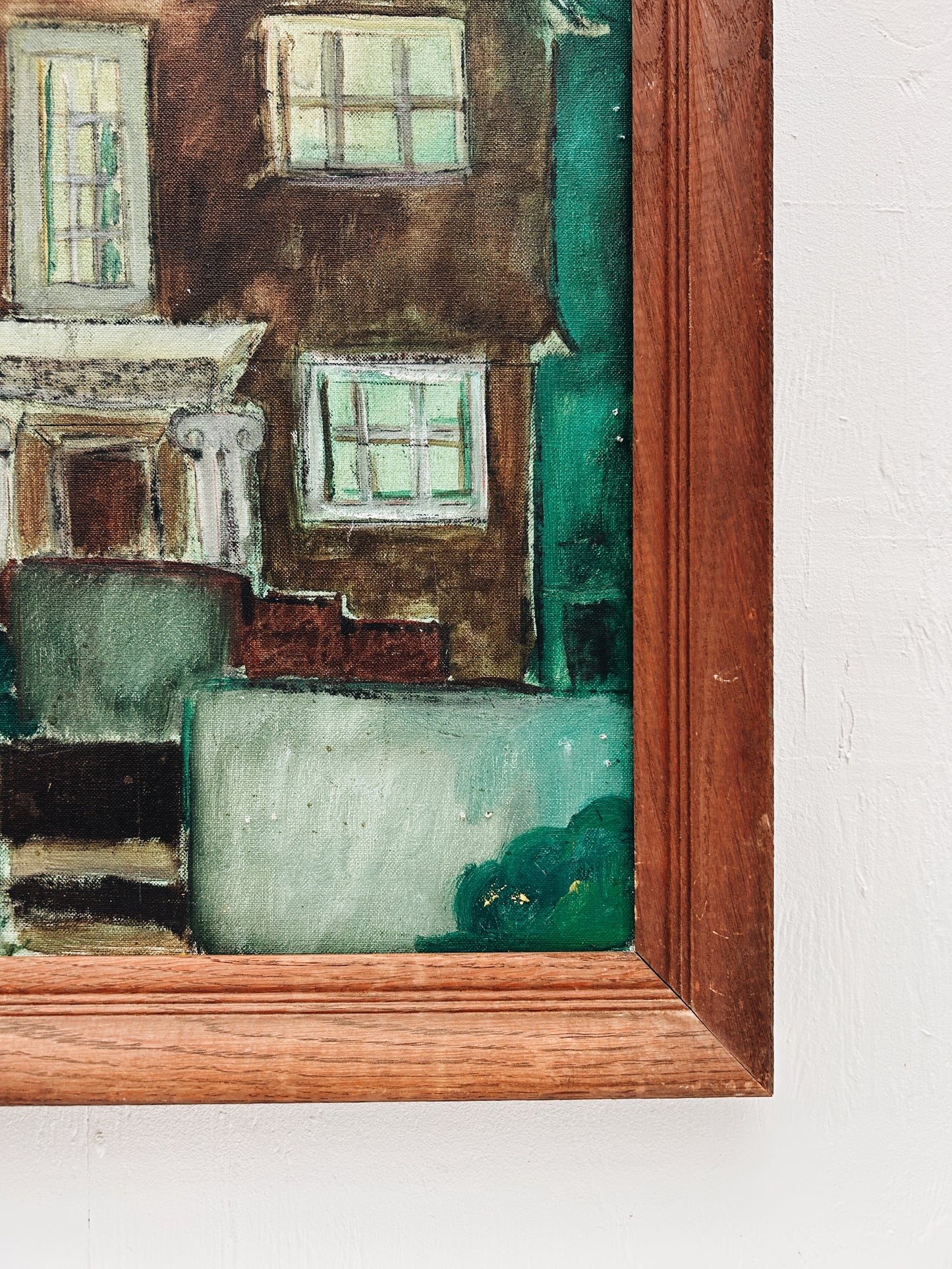 Vintage Folk Art Painting