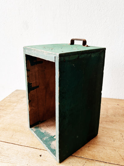 Vintage Industrial Wood Drawer