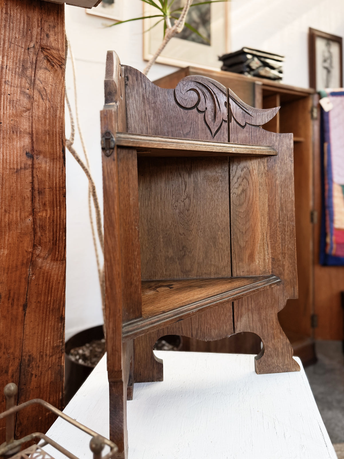 Eastlake Era Corner Hutch