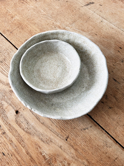 Pair of Handmade Dishes