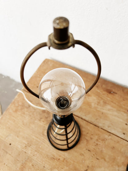Mid Century Spiral Lamps