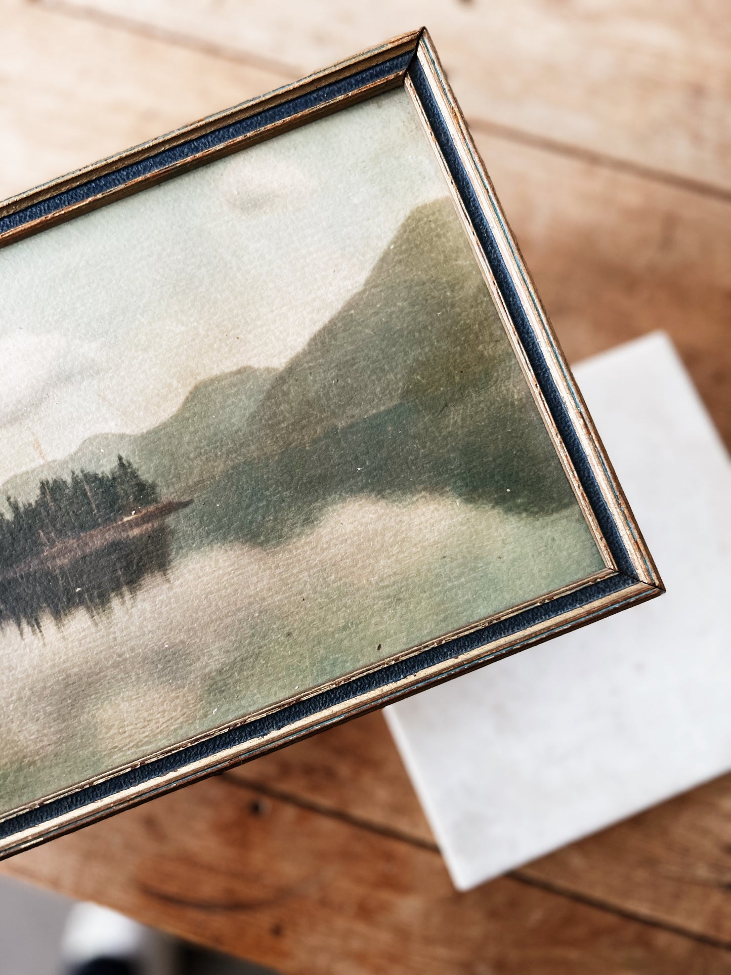 Antique Pressed Lithograph