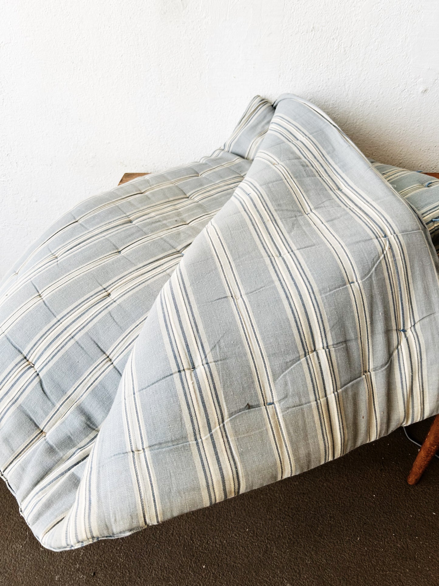 Vintage Cotton Ticking Mattress Duvet