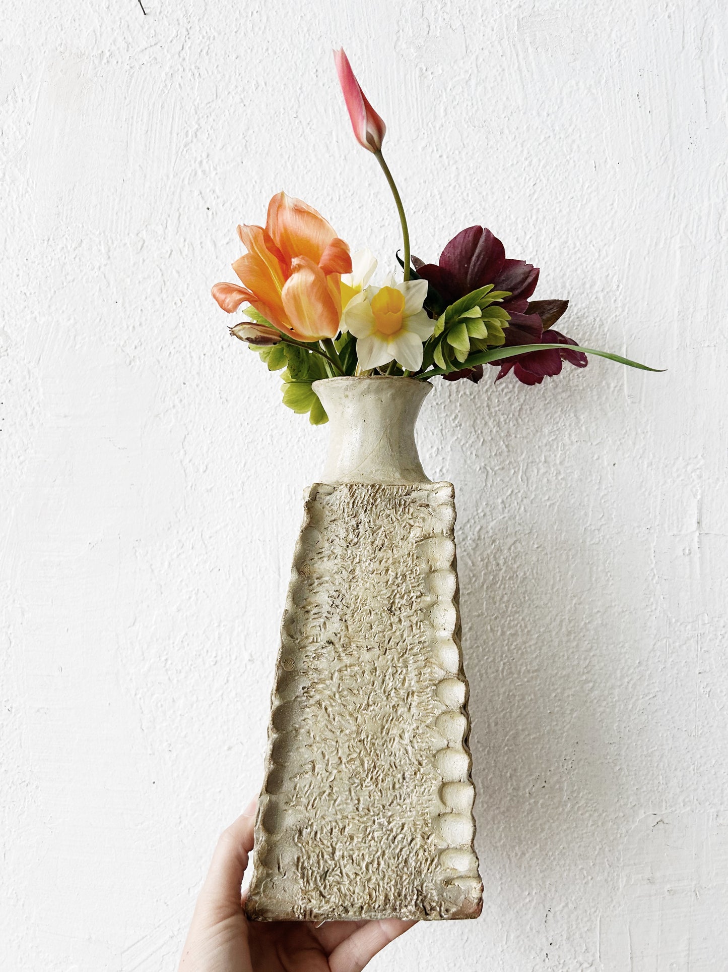 Vintage Handmade Studio Pottery Vase