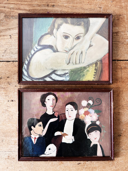 Marie Laurencin Group of Artists Vintage Framed Print