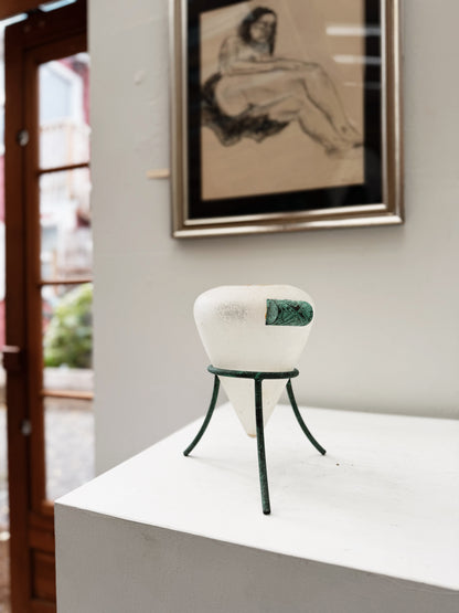Postmodern Murano Scavo Vase