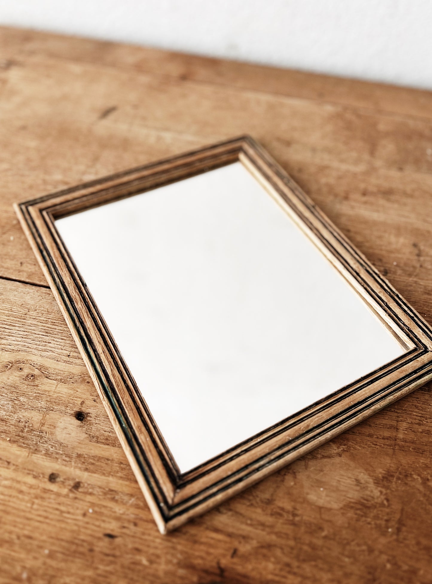 Antique Striped Mirror