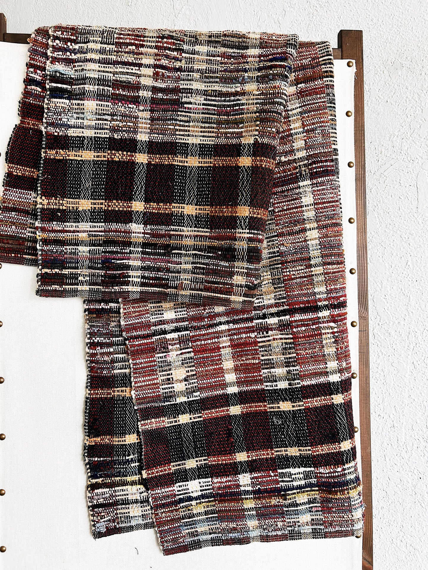 Vintage Cotton Rag Rug