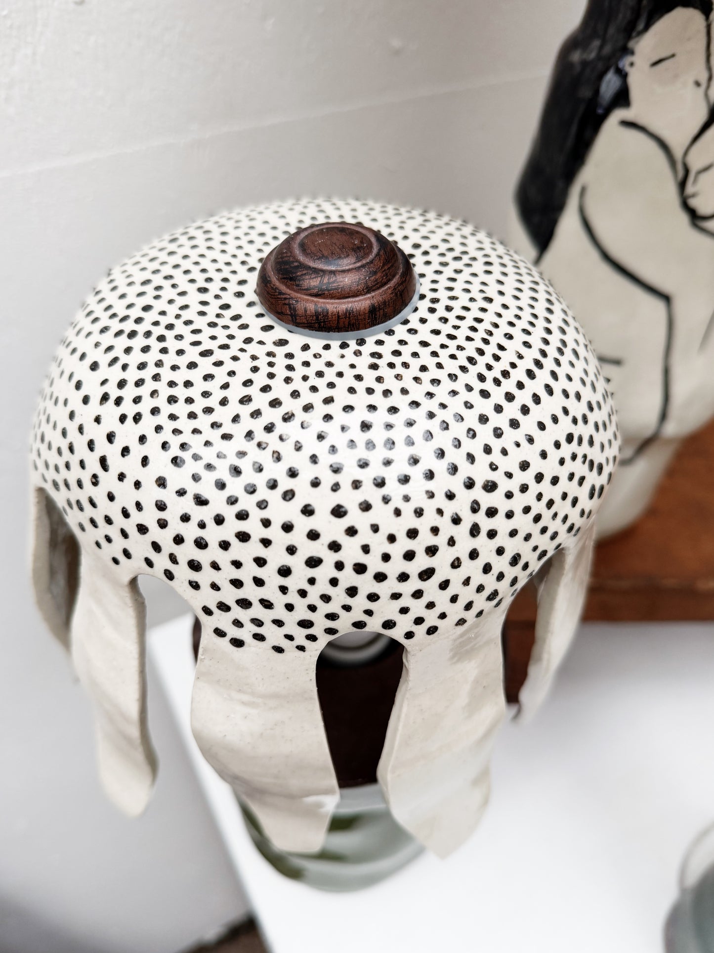 Rebecca Boraz Ceramic Lamp