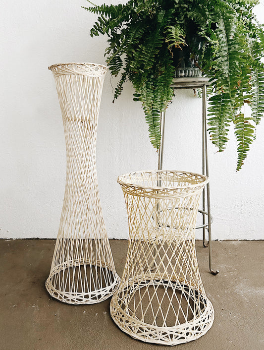 Russell Woodard Spun Fiber Plant Stands